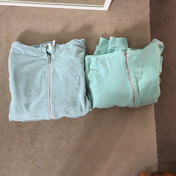 Two H&M sweatshirts