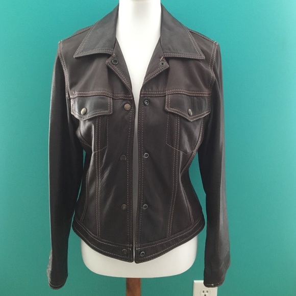 Leather jacket