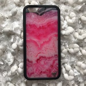 Pink Stone Wildflower iPhone 6/6s case