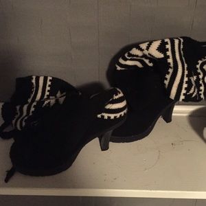 Victoria Secrets Floppy sweater boots