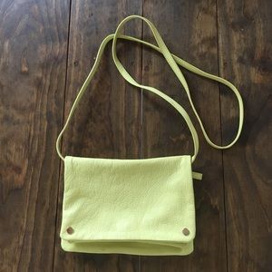 Bright Yellow/Lime Green Crossbody