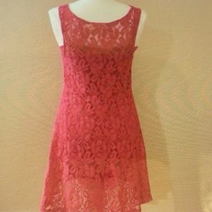 FREE PEOPLE Lace Trapeze Dress
