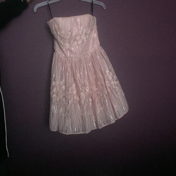 Strapless Bebe dress
