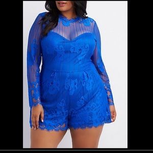 Charlotte Russed Night time party romper