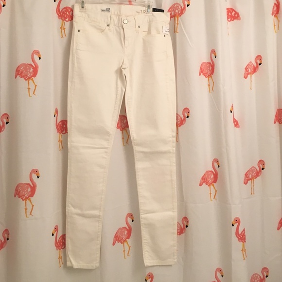 White Gap Skinny Jeans