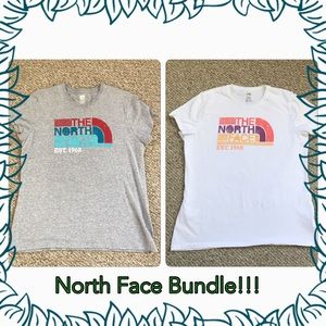 North Face Tee Bundle!