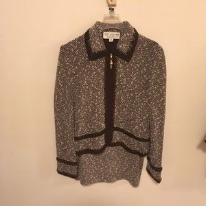 St John Knit Suit - Top Sz 2, Bottom Sz 4