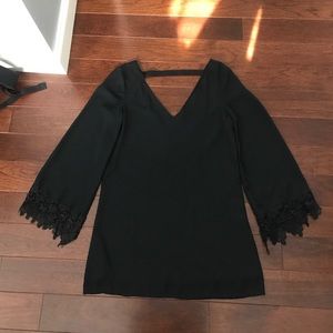 TOBI black mini dress