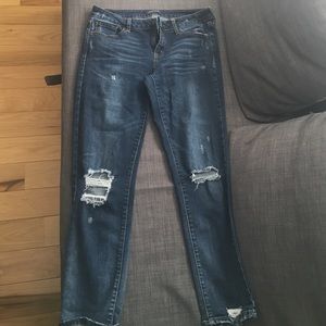 Just USA dark ripped jeans