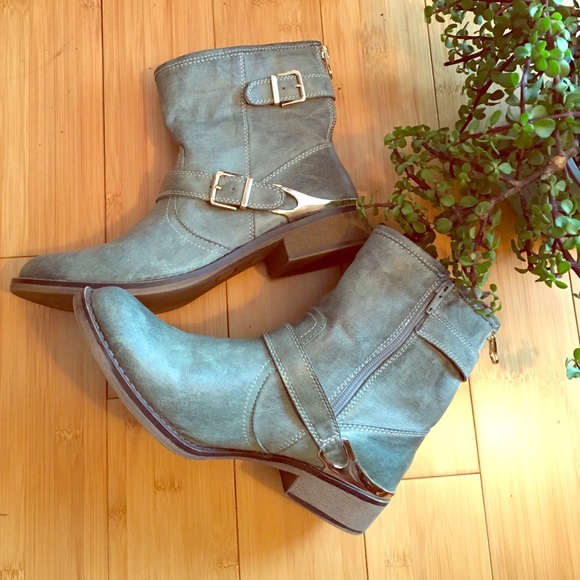 Mossimo Supply Co. Shoes - Green Booties