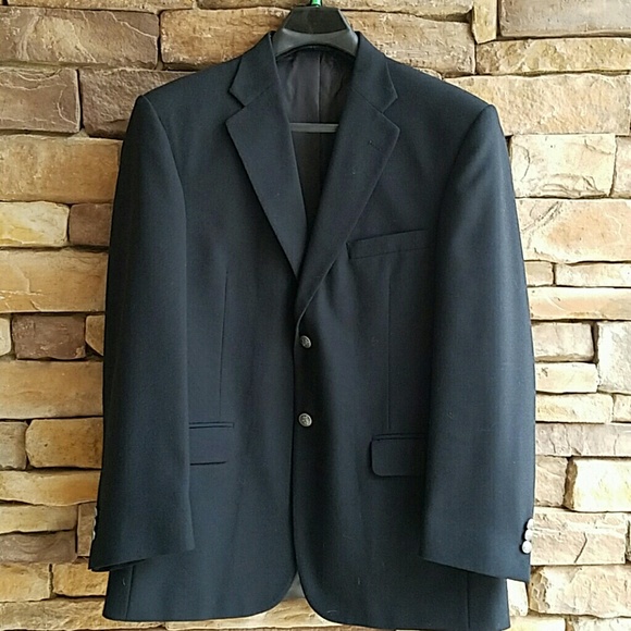 Mens Black Blazer 42R