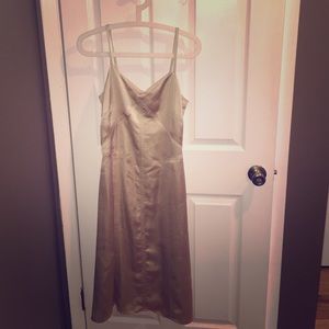 Champagne Calvin Klein Dress