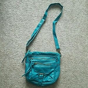 Teal beautiful purse