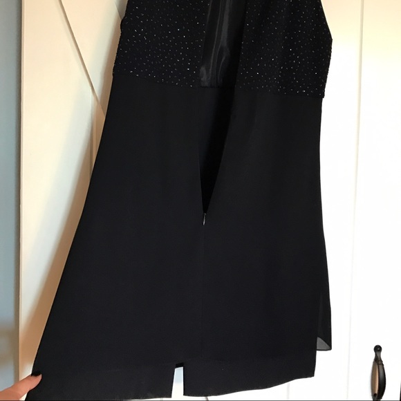 Navy blue short cocktail dress - Picture 4 of 4