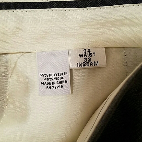 Mens dress pants 34x32 - Picture 3 of 4