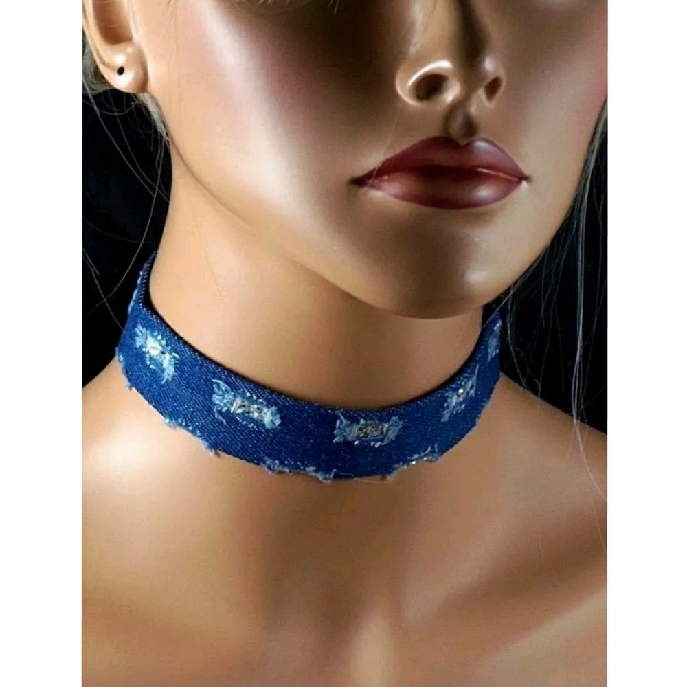 🌟NEW! 2017 Hottest Denim Chokers