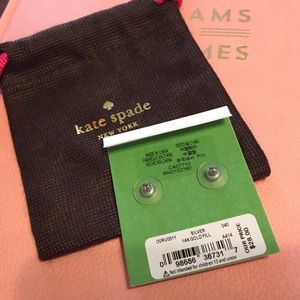 kate spade Jewelry - Kate Spade Silver spade stud earrings kate spade Jewelry - Kate Spade Silver spade stud earrings