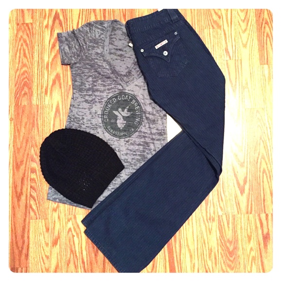 Vintage Hudson pinstriped Jeans