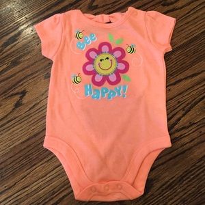 Graphic print onesie