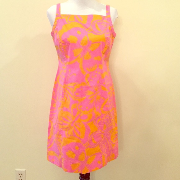 Harold's Pink and Orange Dress