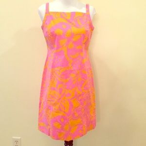 Harold's Pink and Orange Dress