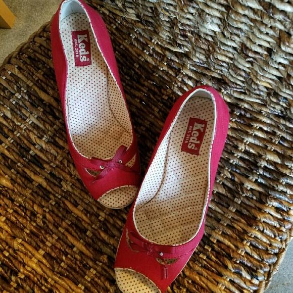 Red Keds shoes