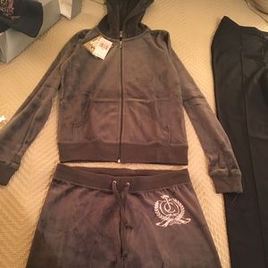 Juicy Couture sweatsuit.