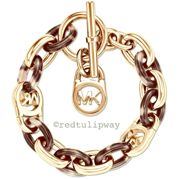 Michael Kors Jewelry - 🌹SOLD🌹Michael Kors Rose Gold Tortoise Bracelet Michael Kors Jewelry - 🌹SOLD🌹Michael Kors Rose Gold Tortoise Bracelet
