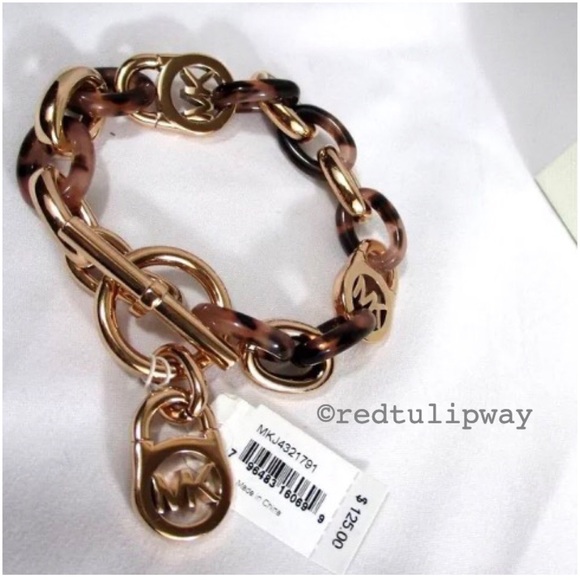 Michael Kors Jewelry - 🌹SOLD🌹Michael Kors Rose Gold Tortoise Bracelet Michael Kors Jewelry - 🌹SOLD🌹Michael Kors Rose Gold Tortoise Bracelet