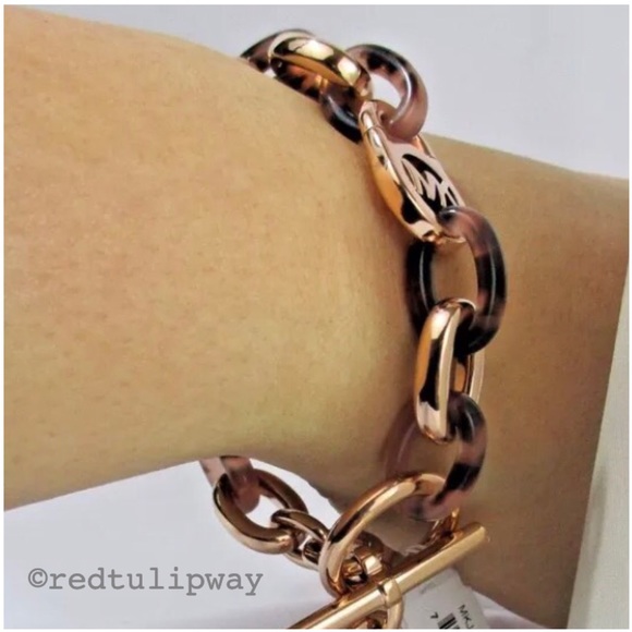 Michael Kors Jewelry - 🌹SOLD🌹Michael Kors Rose Gold Tortoise Bracelet Michael Kors Jewelry - 🌹SOLD🌹Michael Kors Rose Gold Tortoise Bracelet