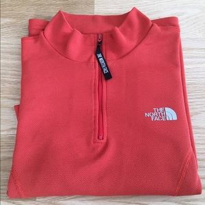 North Face 3/4 Zip Polartec