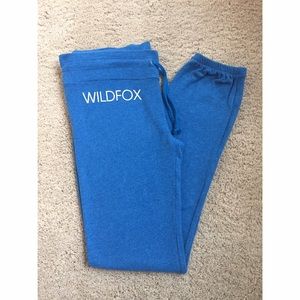 Wildfox Blue Pants New W/O Tags!