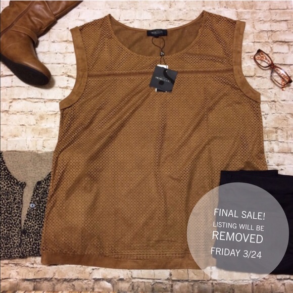 🔥Last Call! Addition Elle Faux Suede Top - Picture 2 of 7