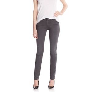 Rag and Bone Distressed Charcoal skinny jeans. 25