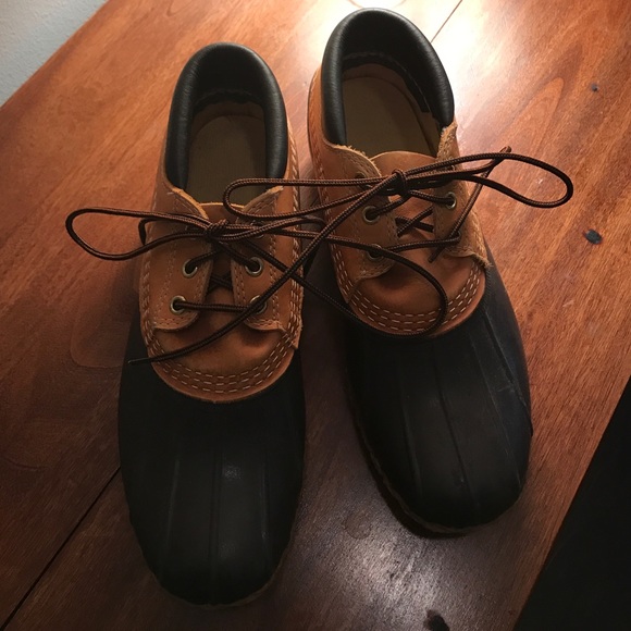 L.L. Bean duck shoes/booties, size 8