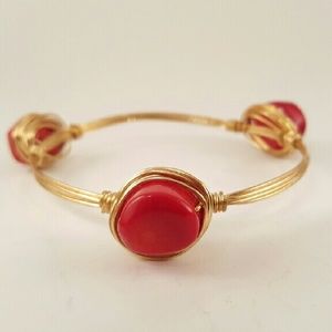 Red Coral Bangle