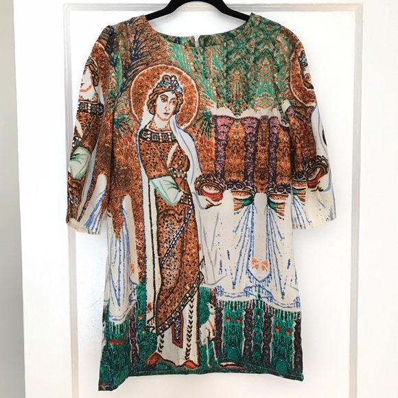 Mod Byzantine Tunic Shirt/Dress size 6 NWOT