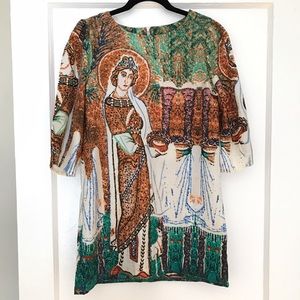 Mod Byzantine Tunic Shirt/Dress size 6 NWOT