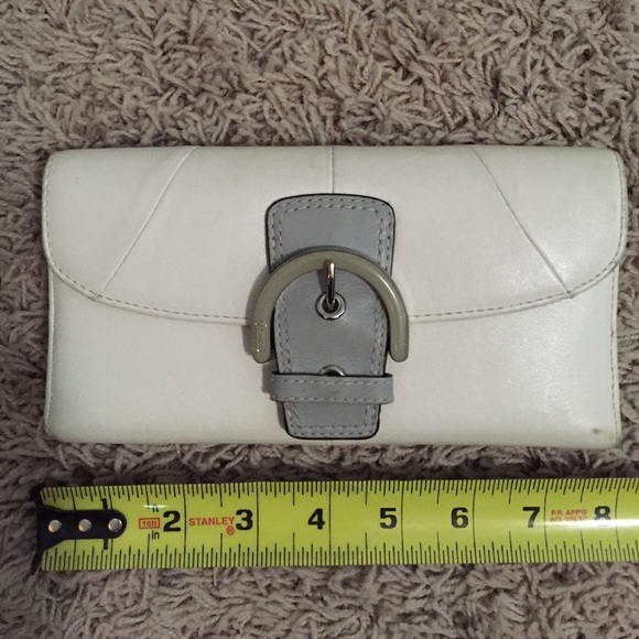 Last chance sale! Cream and Gray Coach Wallet
