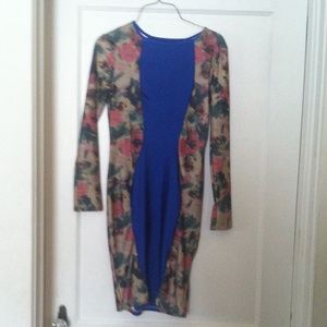 Long sleeve bodycon dress