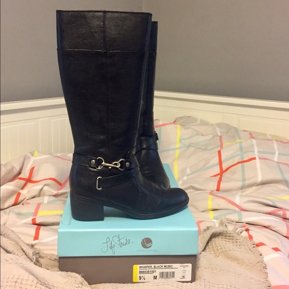 Black boots