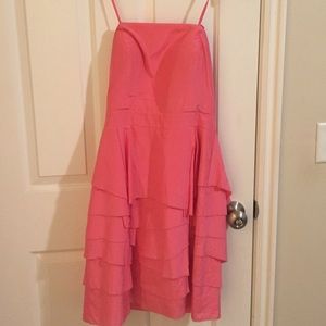 Antonio Melani strapless ruffled dress