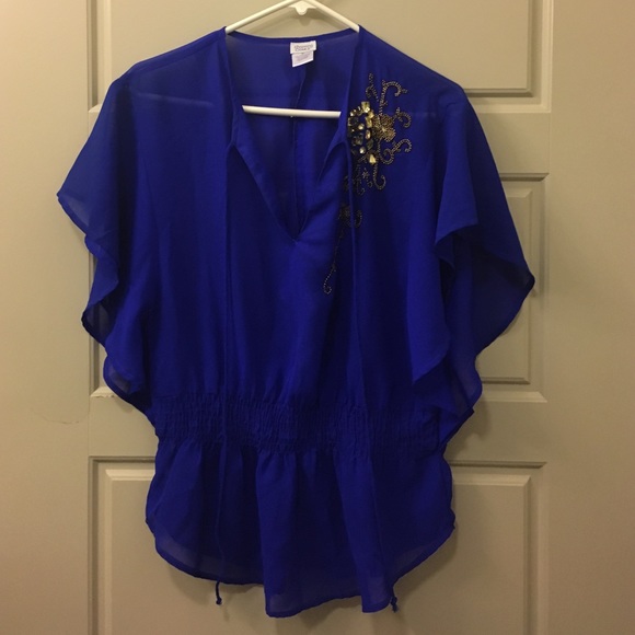 Charming Charlie's cinch waste shirt