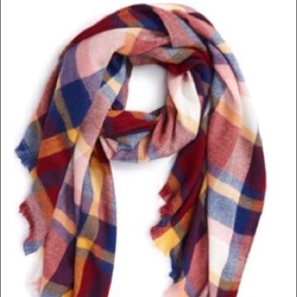 Accessories - Nordstrom Tartan Blanket Scarf.