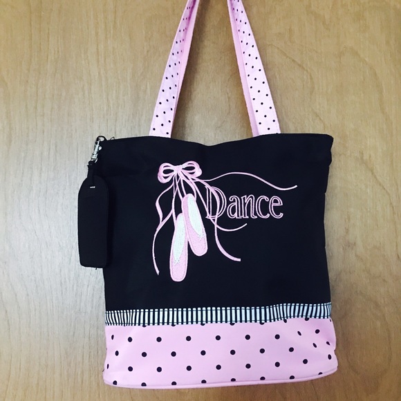 Very cute Dance Tote for your dance essentials.