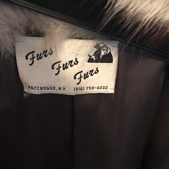 Authentic White Fox Fur MINK Coat - Picture 4 of 4