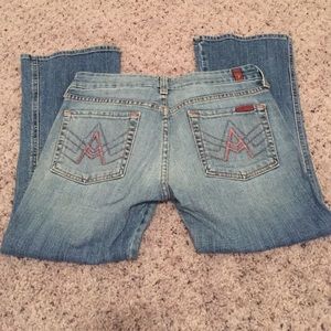 7 for All Mankind Cropped Jeans