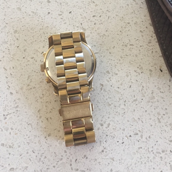 Gold Michael Kors watch