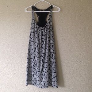 Racer back tank dress
