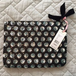 NWT Vineyard Vines Sequin Dot Clutch